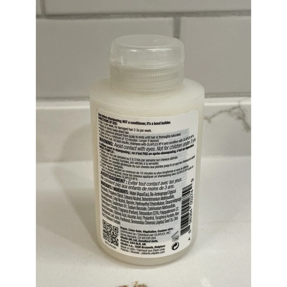 Olaplex No. 3 Hair Perfector Repairs Strengthens Hair 3.3 oz/100 ml‎ Sealed New